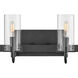 Ryden 30 inch Black Vanity Light Wall Light