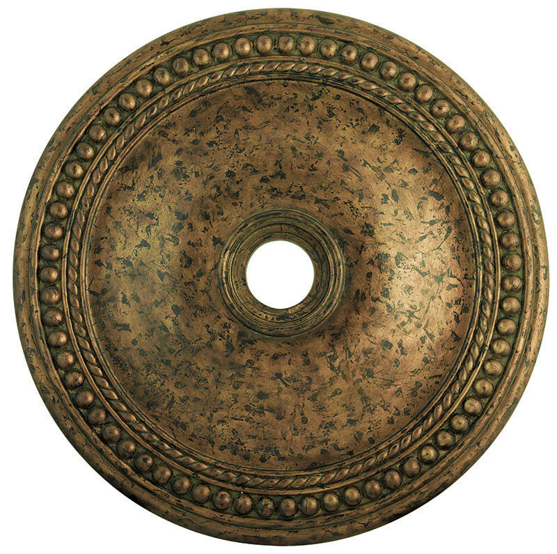 Wingate Hand Applied Venetian Golden Bronze Ceiling Medallion