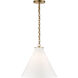 Thomas O'Brien Katie6 1 Light 15.75 inch Pendant