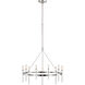 Peter Bristol Overture LED 28.75 inch Polished Nickel Ring Chandelier Ceiling Light, Medium