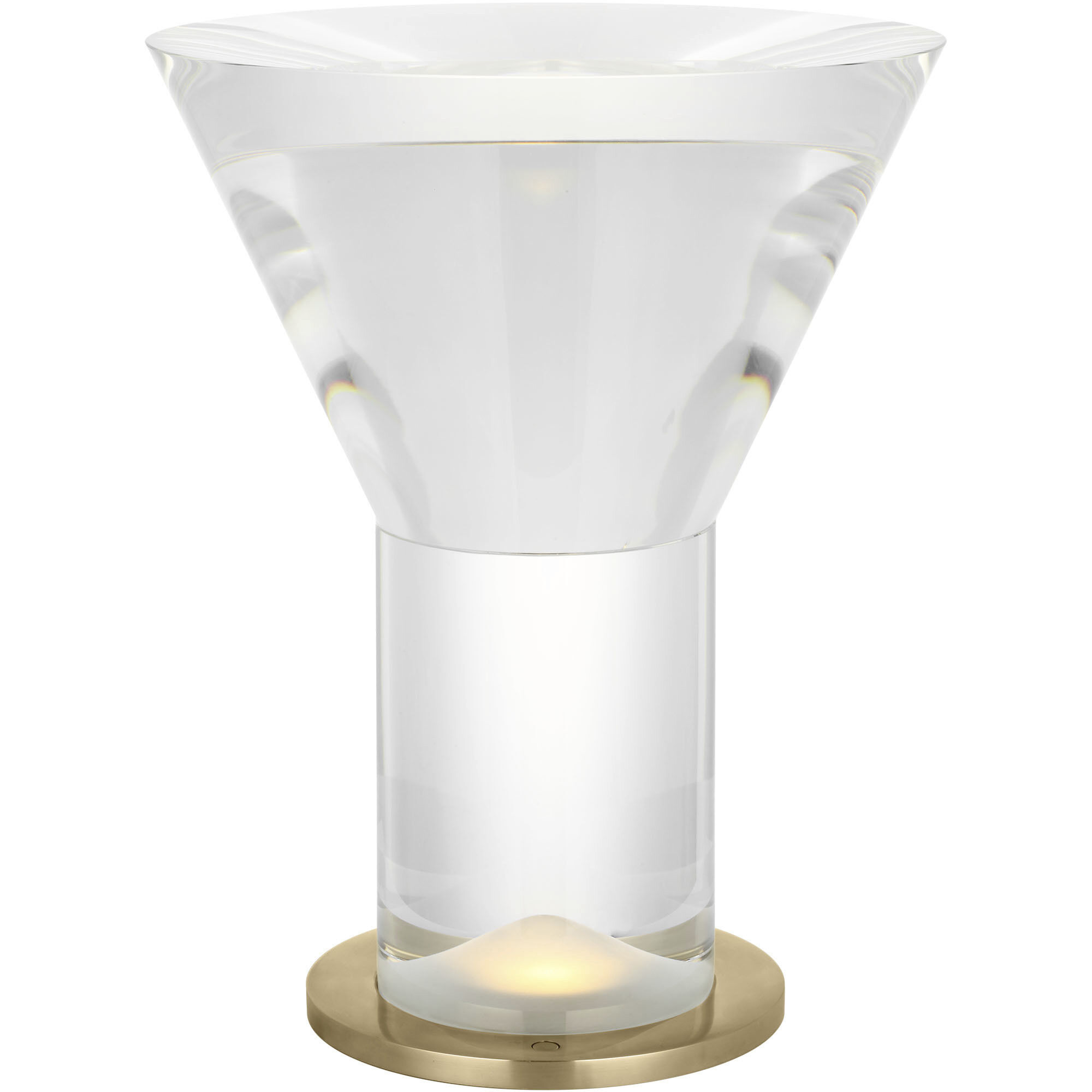 Sean Lavin Beryl 15.1 inch 15.20 watt Hand-Rubbed Antique Brass Inverted Table Lamp Portable Light