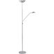 Baya 1 70.86 inch 20 watt Chrome Floor Lamp Portable Light