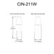 Cinthia 1 Light 4.75 inch Polished Chrome Wallchiere Wall Light