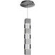 Super Star LED 2 inch Brushed Nickel Mini-Pendant Ceiling Light in 3000K, dweLED