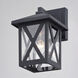 Rockford LED 8.75 inch Textured Black Outdoor Wall