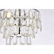 Mila 3 Light 12 inch Chrome Flush Mount Ceiling Light