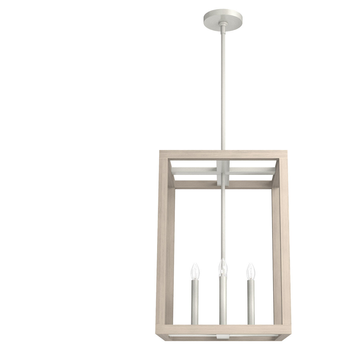 Squire Manor 4 Light 15 inch Brushed Nickel Pendant Ceiling Light