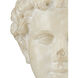 Greek Princess Head 8.5 X 6 inch Sculpture