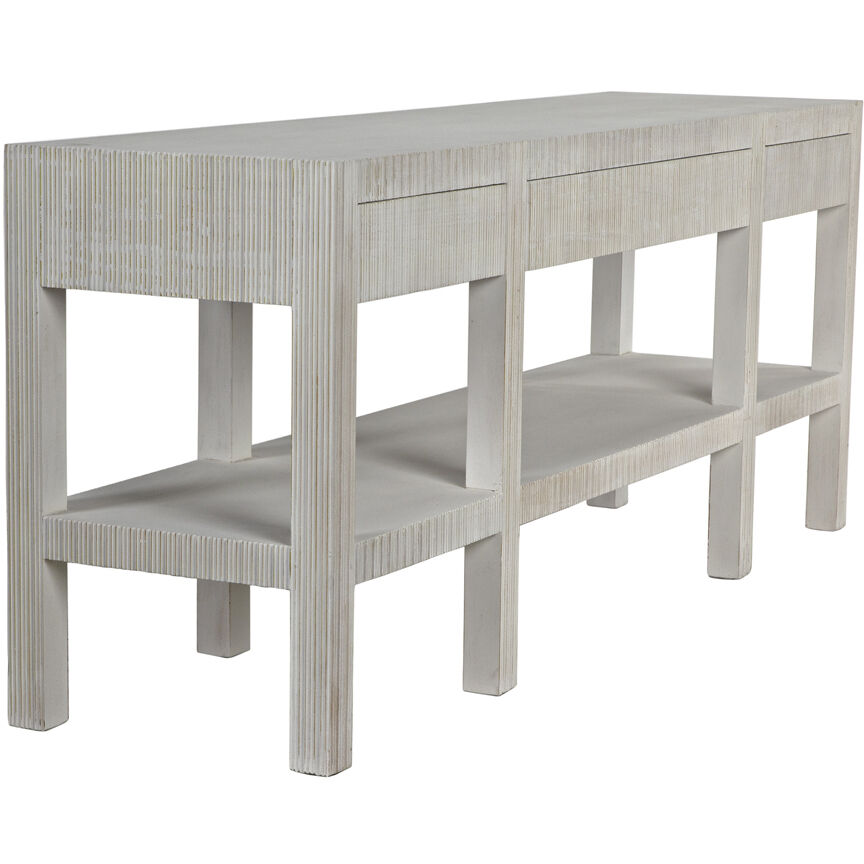 Conrad 81 X 20 inch White Wash Console