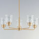 Acadia 5 Light 26 inch Heritage Single-Tier Chandelier Ceiling Light