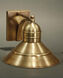 Barn 1 Light 8.25 inch Dark Antique Brass Outdoor Wall Light