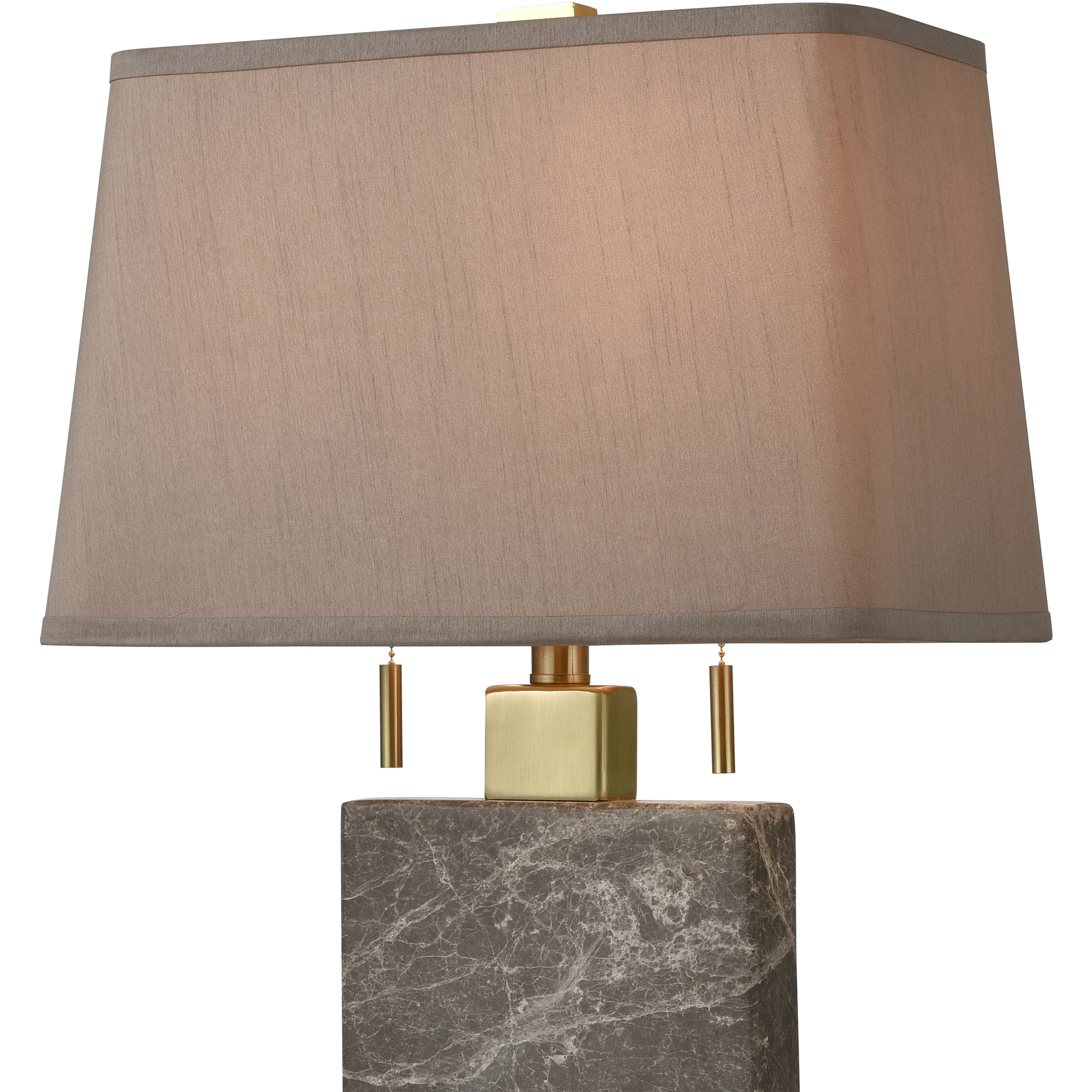 Windsor 27 inch 60 watt Honey Brass Table Lamp Portable Light