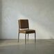 Wooster Steel Grey Powder Coat and Cuba Brown Dining Chair