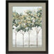 Green and Gold Trees Green and Metallic Framed Art, Propac