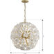 Bloome 8 Light 22 inch Legacy Brass Pendant Ceiling Light