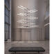 Tik-Tak LED 47.5 inch Polished Chrome Pendant Ceiling Light
