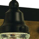Houghton 2 Light 14 inch Matte Black and Antique Brass Sconce Wall Light