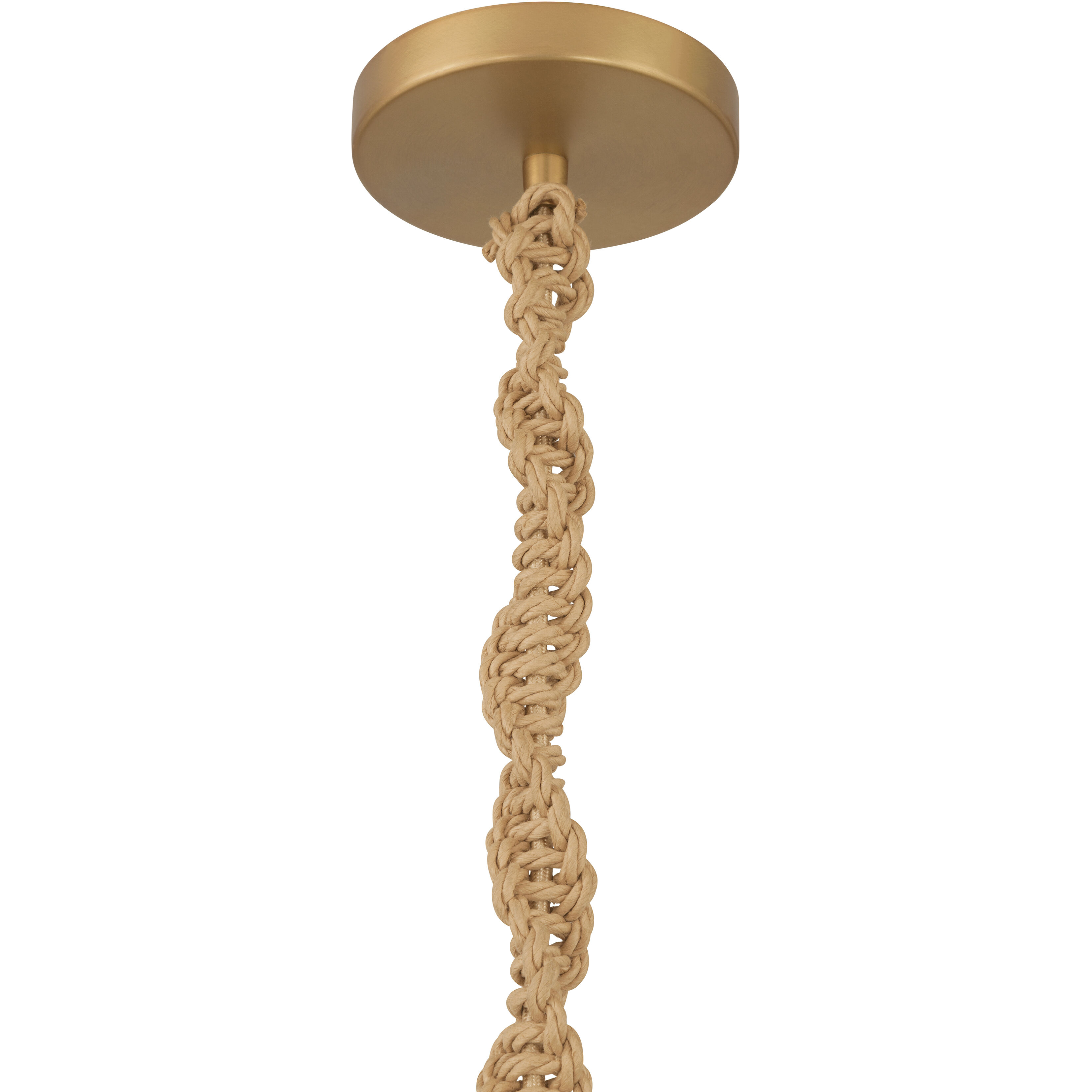 Cordon 1 Light 10 inch Legacy Brass Mini Pendant Ceiling Light