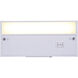 Sleek 120 LED 8 inch White Under Cabinet Light Bar