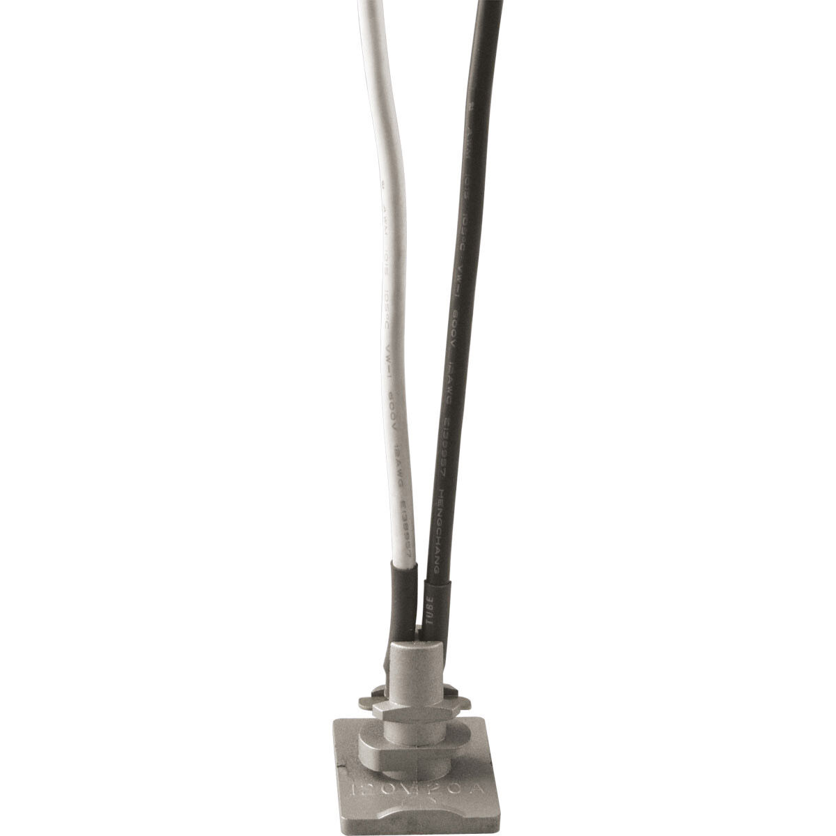 Alpha Trak 120 Brushed Nickel Track Power Feed Ceiling Light