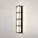 Tamar LED 26 inch Black ADA Sconce Wall Light