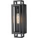 Titania 1 Light 4.75 inch Matte Black Wall Sconce Wall Light
