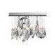 Chorus Line 3 Light 16 inch Chrome Wall Sconce Wall Light