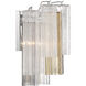 Addis Bath Wall Light in Tronchi Glass Autumn
