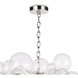 Nimbus 6 Light 34 inch Clear Chandelier Ceiling Light