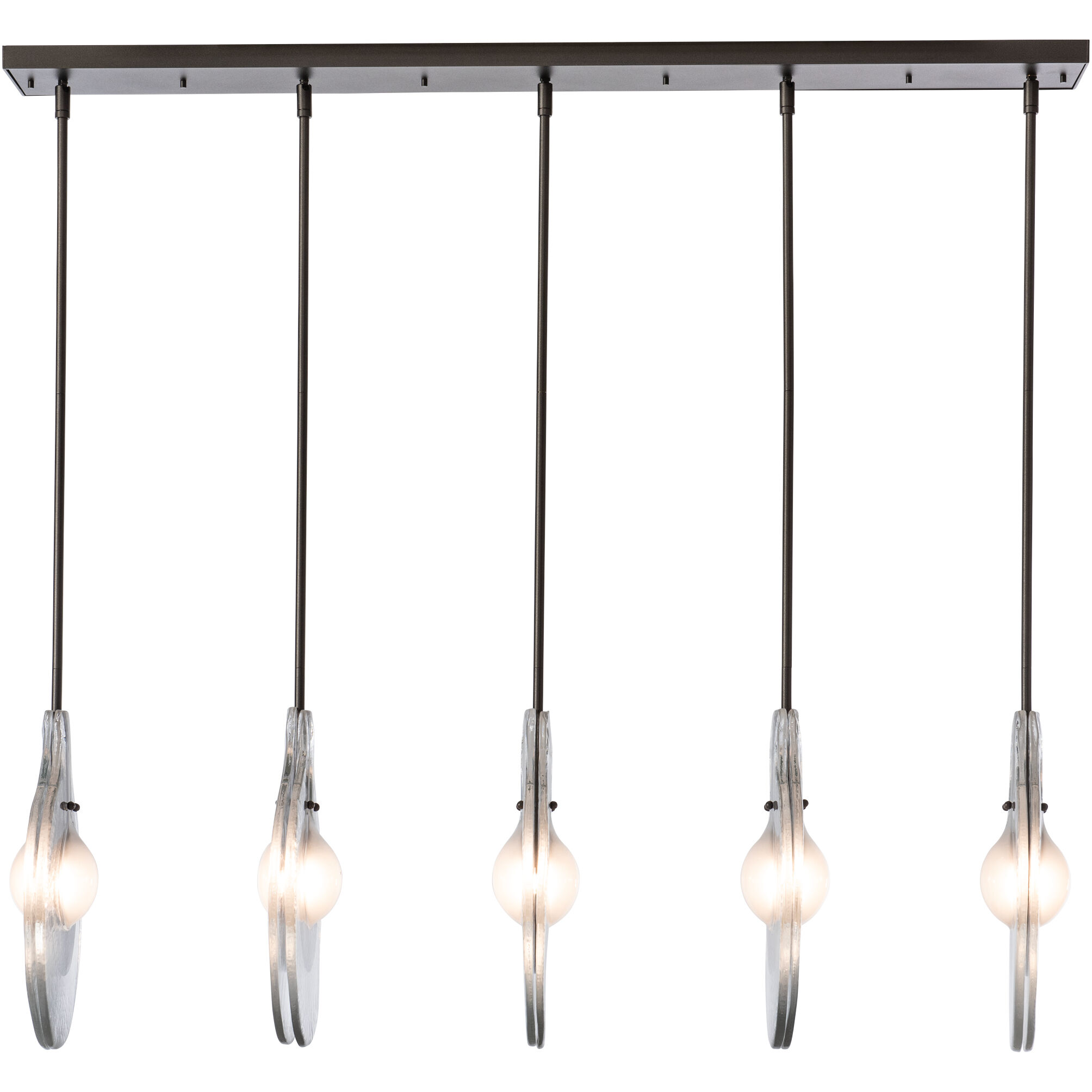 Art & Alchemy Veneto 5 Light 53.4 inch Oil Rubbed Bronze Linear Pendant Ceiling Light