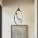 Serif LED 0.88 inch Black Pendant Ceiling Light
