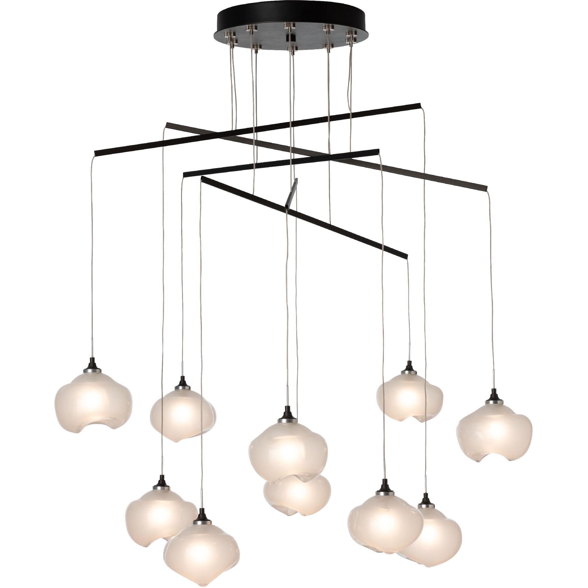 Ume 10 Light 38.7 inch Oil Rubbed Bronze Mobile Pendant Ceiling Light