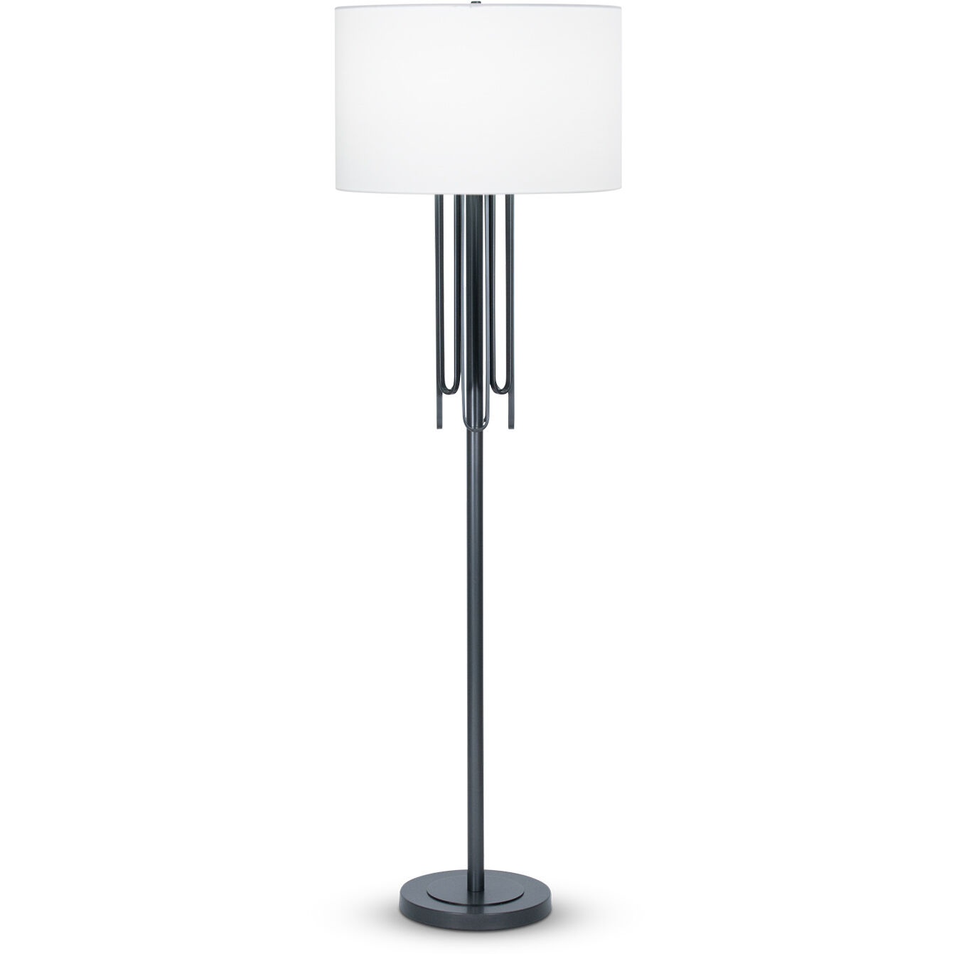 Barclay 63.75 inch 150.00 watt Bronze Floor Lamp Portable Light in Black