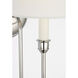 Thomas O'Brien Vendome LED 5.5 inch Polished Nickel Deep Arm Sconce Wall Light