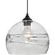 Spirit 10 1 Light Black Outdoor Pendant