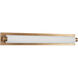 Charleston 31 inch Vintage Brass Bath Vanity Light Wall Light