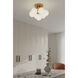 Lunara 7 Light 18.25 inch Legacy Brass Semi-Flush Mount Ceiling Light