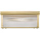 Carnaby 4 Light 18 inch Modern Gold Flush Mount Ceiling Light