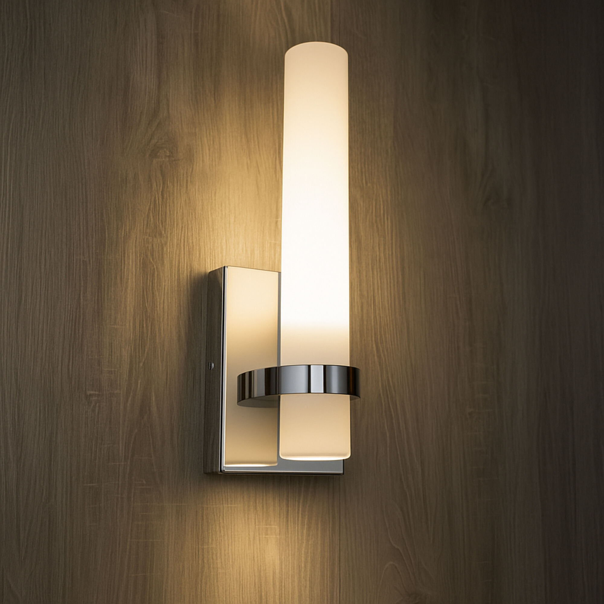 Miami LED 4.5 inch Polished Chrome Sconce Wall Light