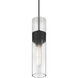 Nash 3 inch Matte Black Pendant Ceiling Light