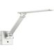 Arc 21 inch 9 watt Aluminum LED Swing Arm Wall Light