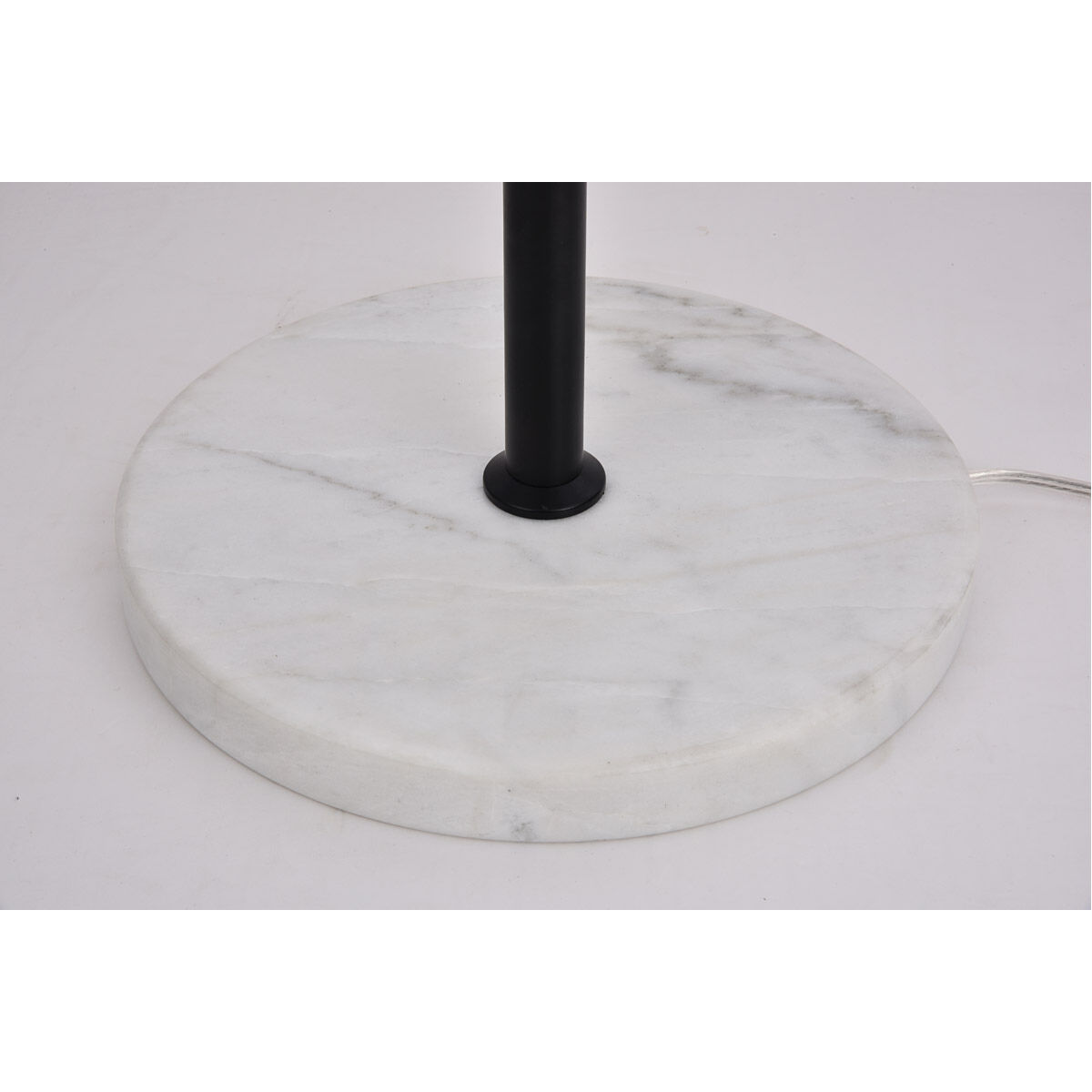 Eclipse 62 inch 40 watt Black Floor Lamp Portable Light