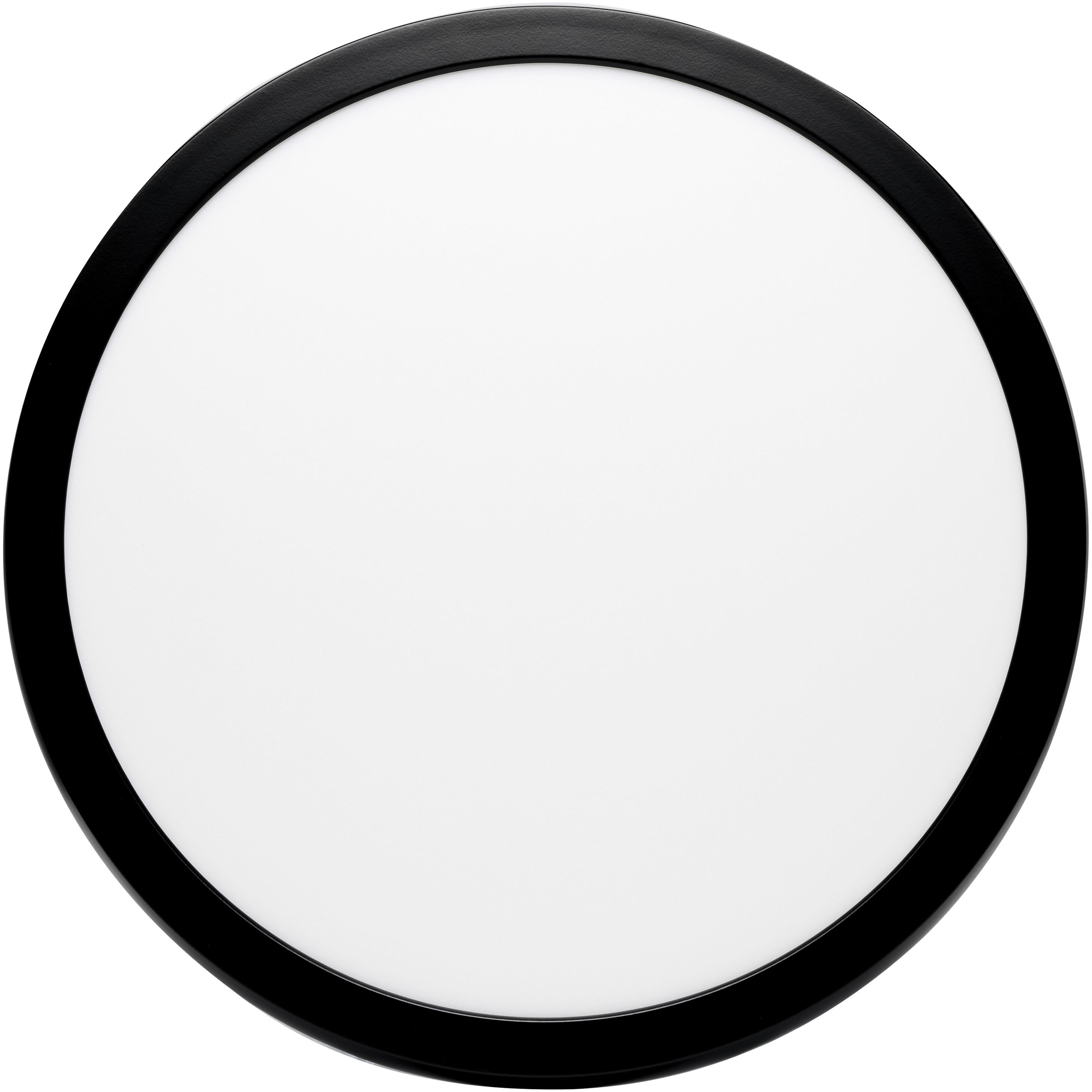 Blink Pro+ LED 15 inch Black Edge Lit Flush Mount Ceiling Light