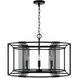 Lennon 4 Light 26 inch Matte Black Pendant Ceiling Light