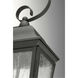 Kiawah 3 Light 27 inch Textured Black Outdoor Wall Lantern, Large, Design Series