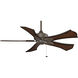 Blades Wood Antique Bamboo/Walnut 22.12 inch each Fan Blade in 52, 5