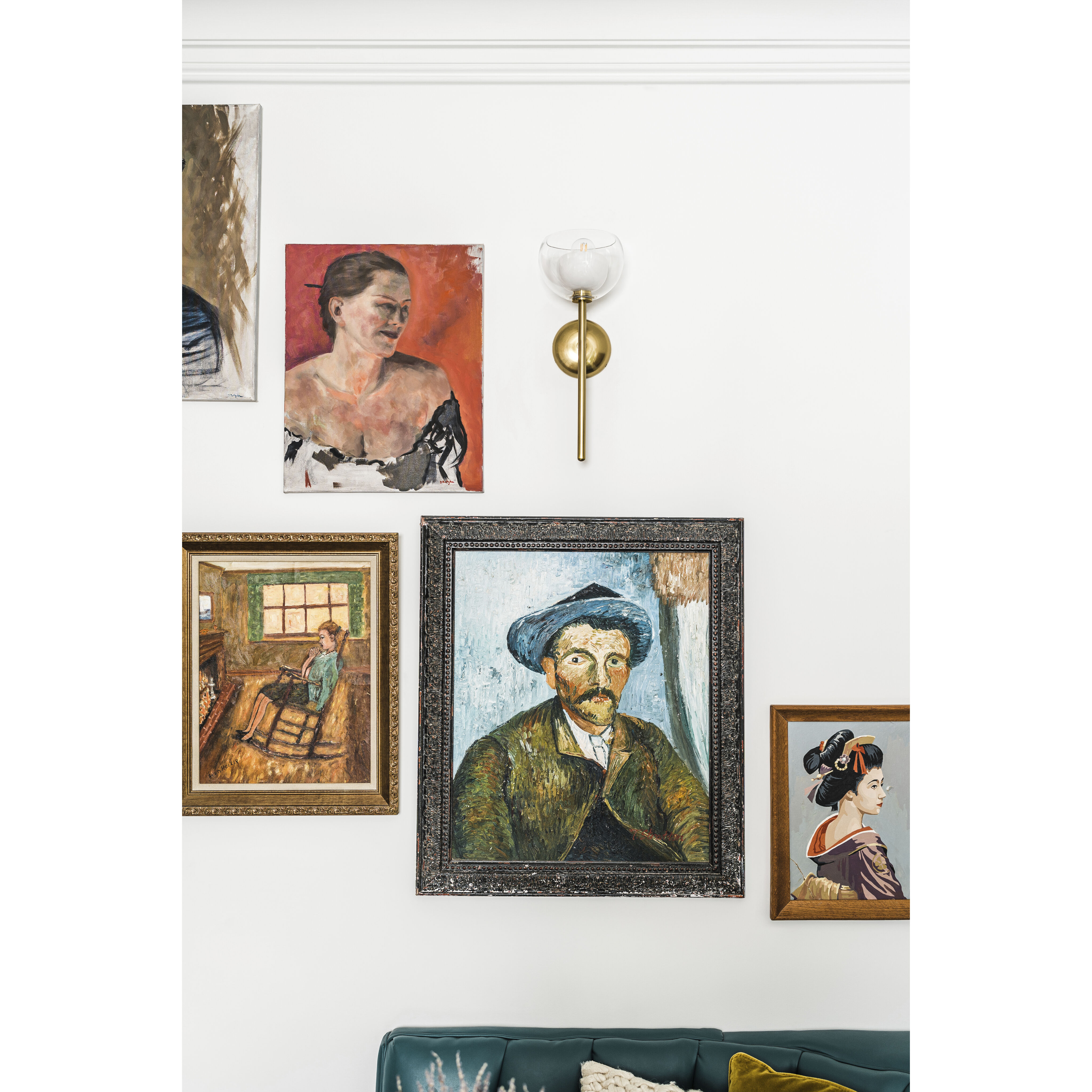 Cortney 1 Light 6.75 inch Aged Brass Wall Sconce Wall Light