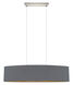 Maserlo 2 Light 39.37 inch Satin Nickel Pendant Ceiling Light