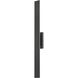 Stylet LED 48 inch Sand Black Outdoor Wall Light