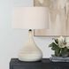 Olsen 25.75 inch 100 watt White and Dark Bronze Indoor Outdoor Table Lamp Portable Light